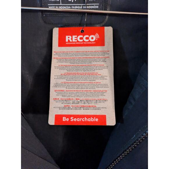 Dakine Winter Shell Jacket Sender Stretch 3L RECCO Tech Small Womens Black - Picture 8 of 9